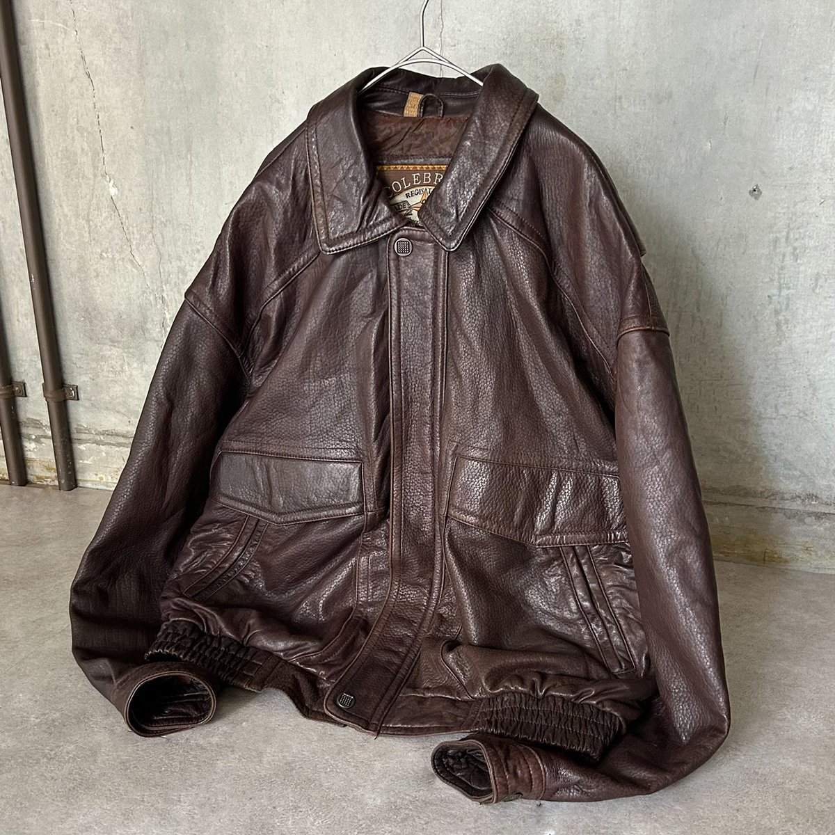 90s~ Colebrook A-2 type leather jacket | sui & 90s~ Colebrook A-2 type leather jacket | sui &