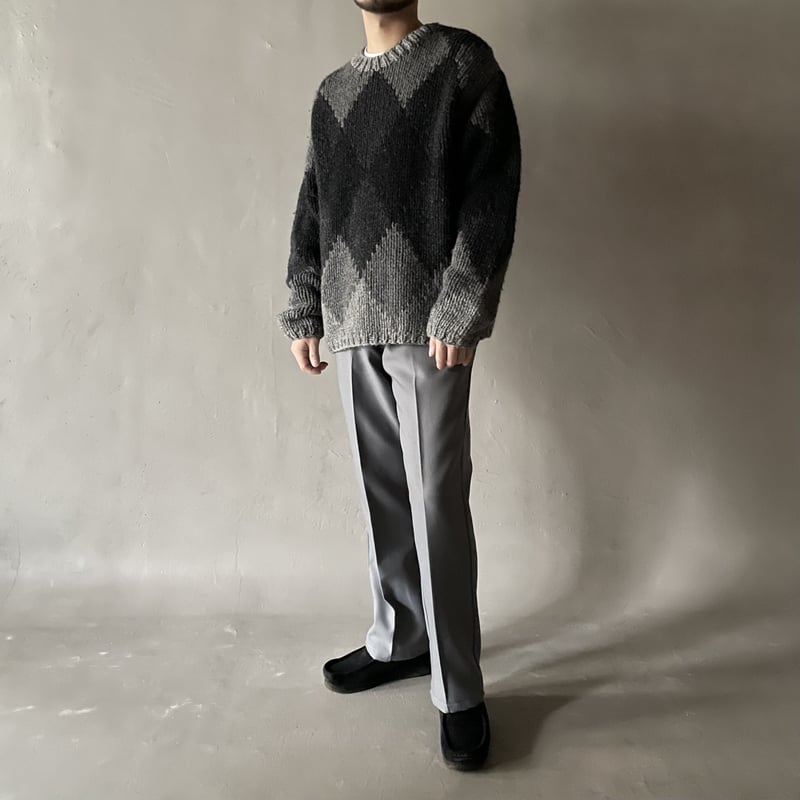 90s〜 J.crew argyle pattern wool sweater | sui &
