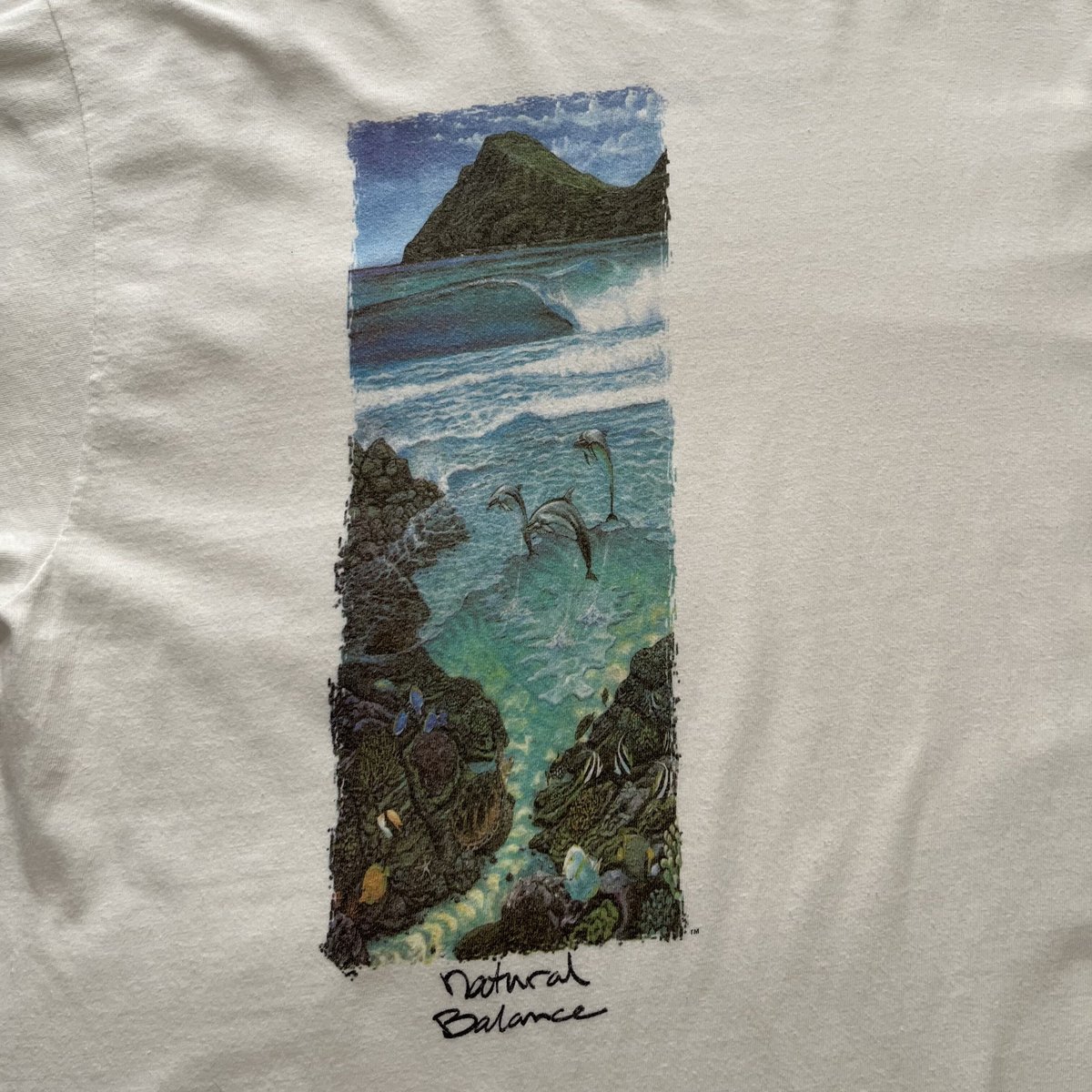 90s T&C Surf Designs print tee