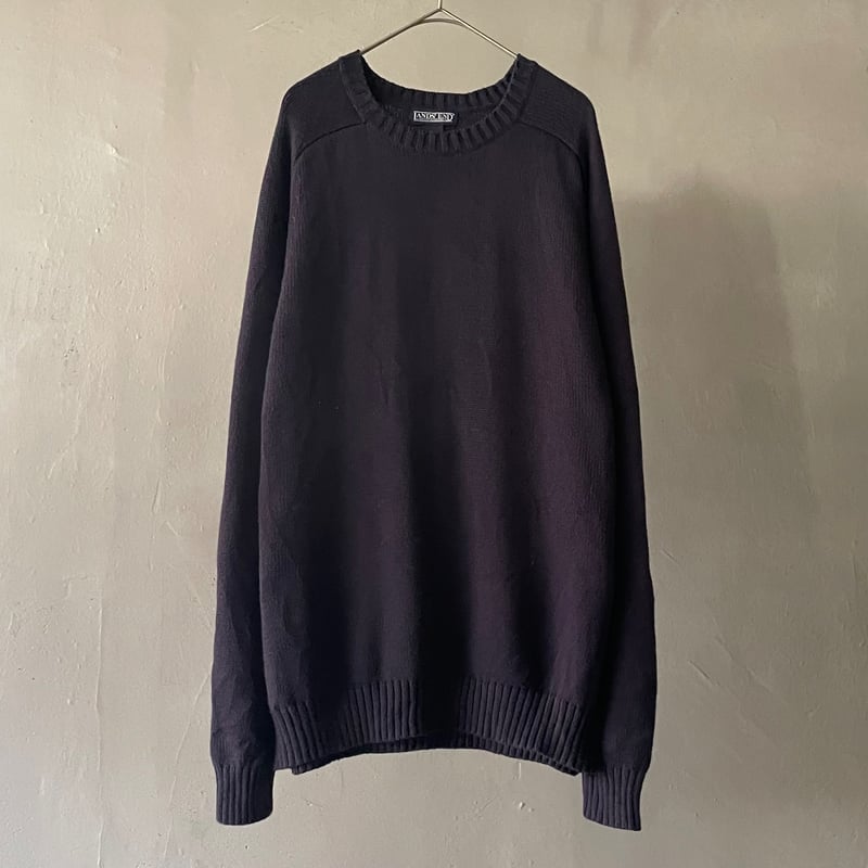 90s BLACK ランズエンド　ドリフターセーター　黒　LAND’S END 90s BLACK ランズエンド ドリフターセーター 黒 LAND'S END 【公式通販】