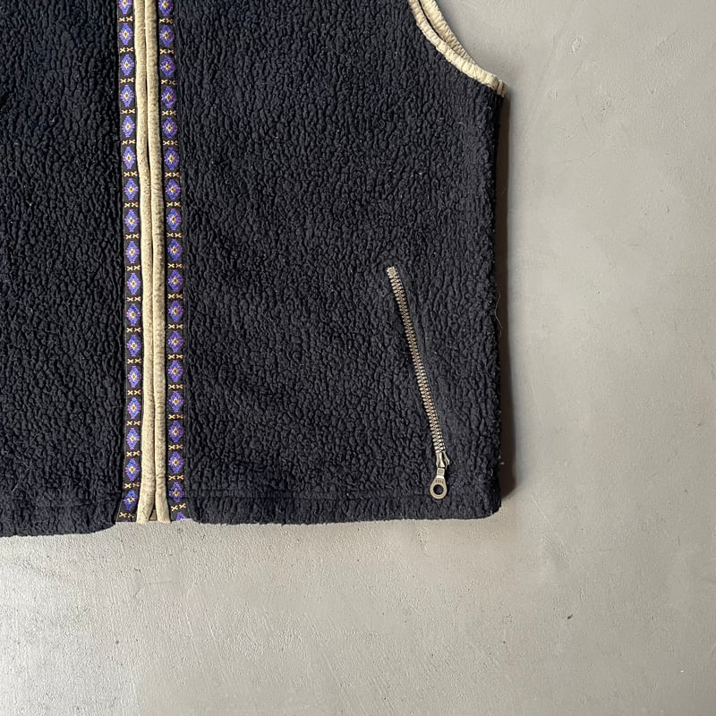 90s Alf fleece zip-up vest “made in USA” | sui 90s Alf fleece zip-up vest “made in USA” | sui