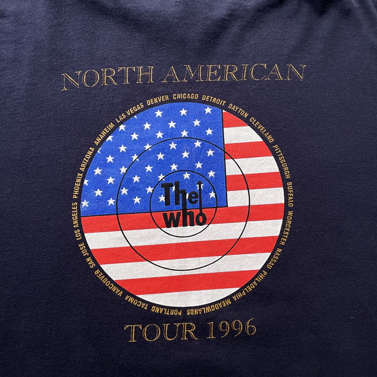 The Who Quadropheniaツアー　2013 バンドT ツアー 古着 The Who Quadropheniaツアー 2013 バンドT ツアー 古着 - メルカリ