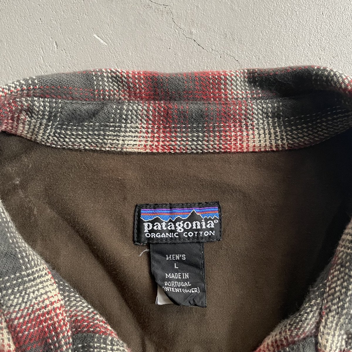 90s~ Patagonia ombre check flannel shirt | sui 90s~ Patagonia ombre check flannel shirt | sui