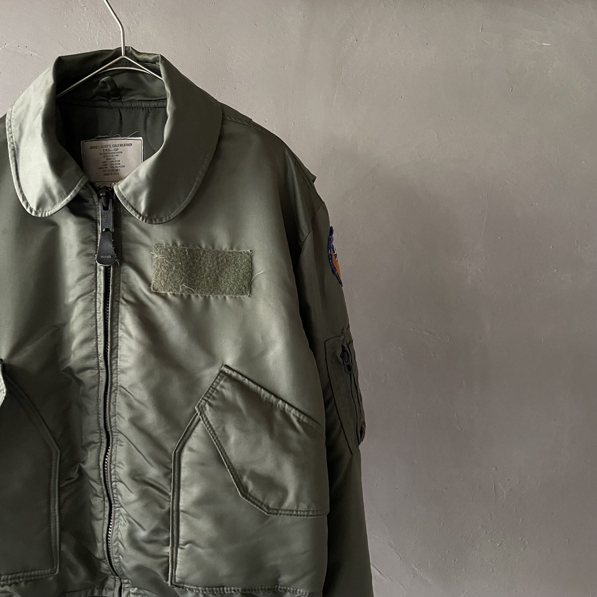 アヴィレックス/90Sヴィンテージ/CWU-55P/USA/裏アクションプリーツ 90s Avirex CWU-55P flight jacket | sui & shara
