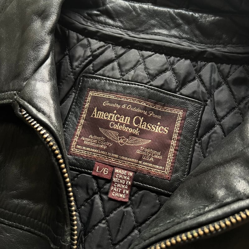 American Classics/USEDレザージャケット/レザーブルゾン American Classics/USEDレザージャケット/レザーブルゾン