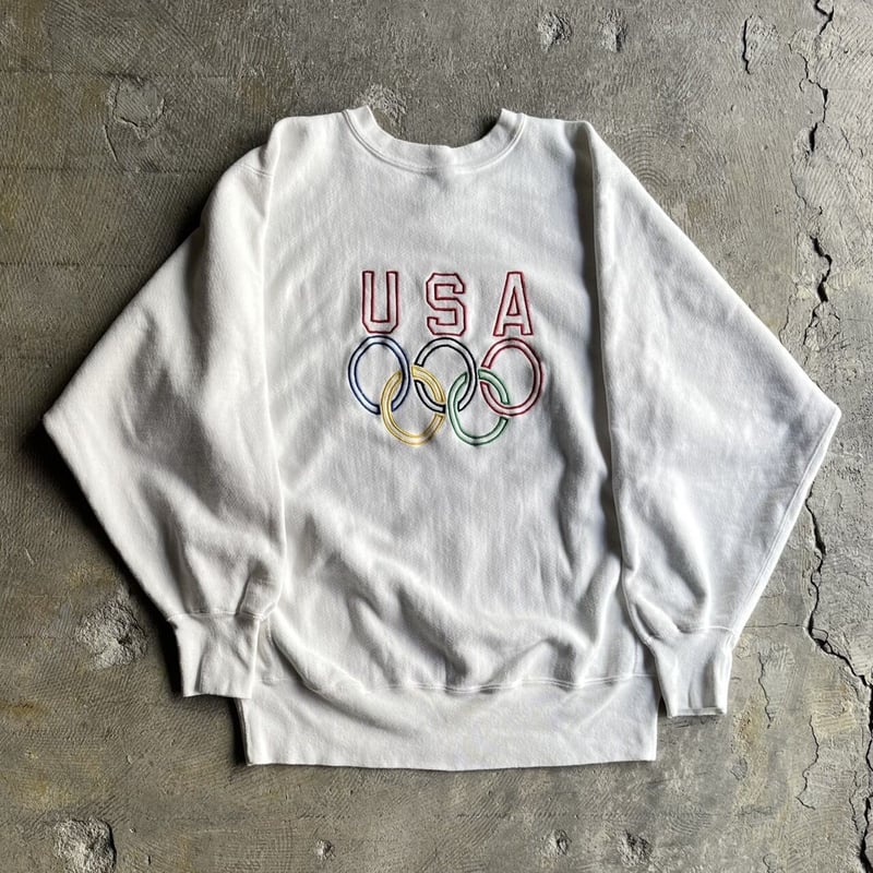 90s champion reverse weave “USA Olympic” print 