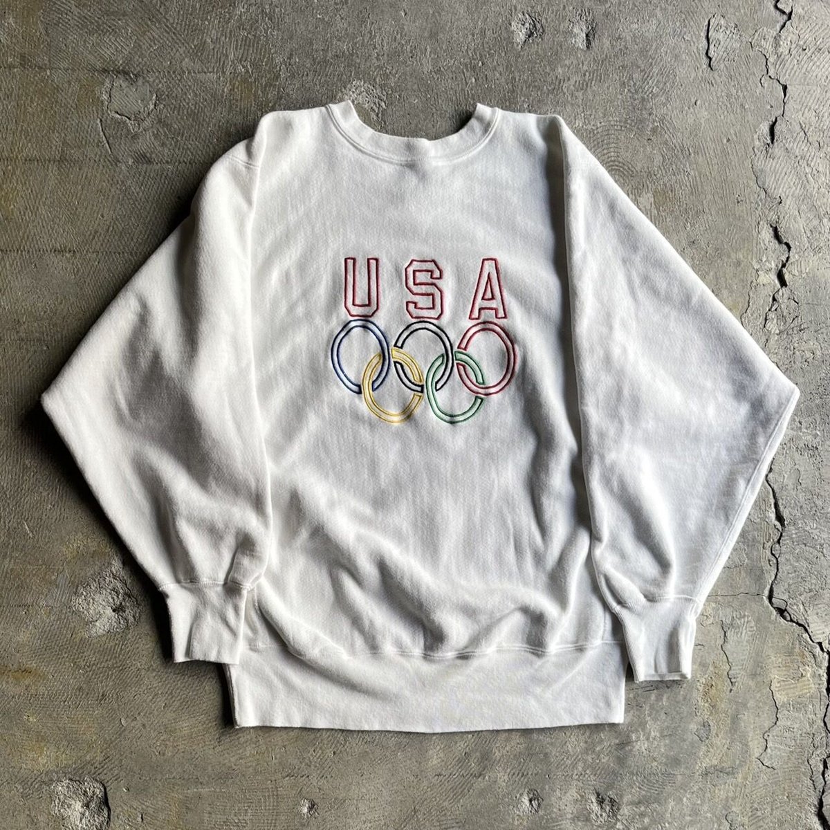 90s champion reverse weave “USA Olympic” print 