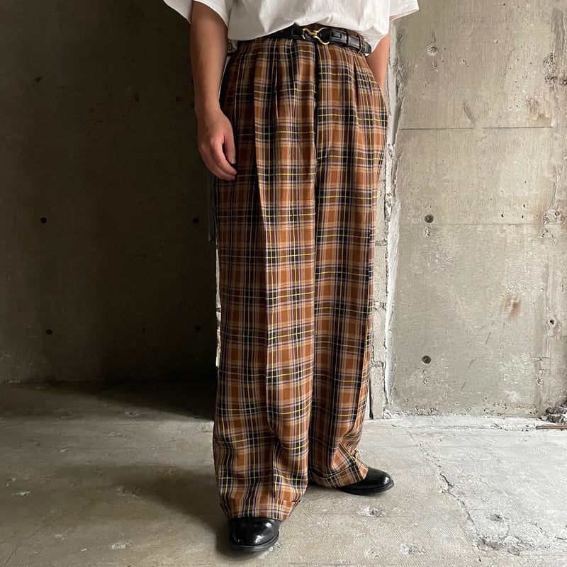 Smokey Joes vintageスラックス　ブラウン Smokey Joes vintageスラックス ブラウン Smokey Joes vintage