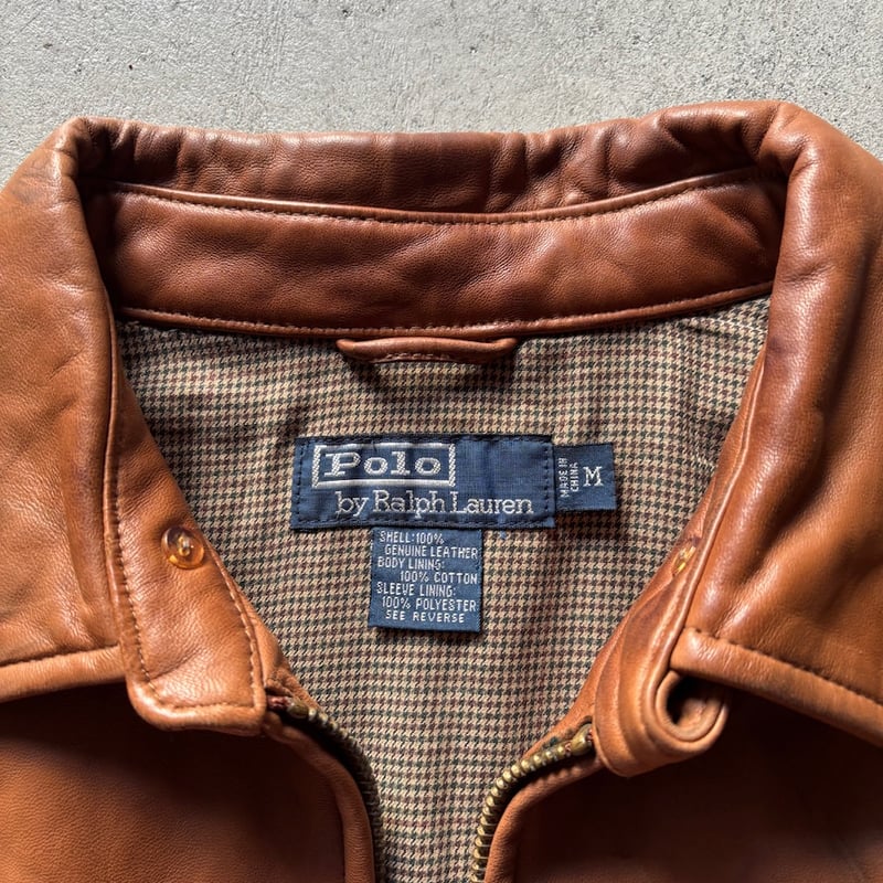 90s Ralph lauren leather swing top | sui & shara