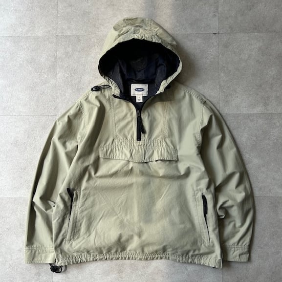 OLD NAVY オールドネイビー アノラックパーカー ジャケット レッド. 90's OLD NAVY - Nylon Anorak Parka (size-S) ¥11000+tax