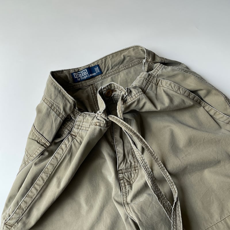 90s Ralph Lauren double knee cotton easy pants