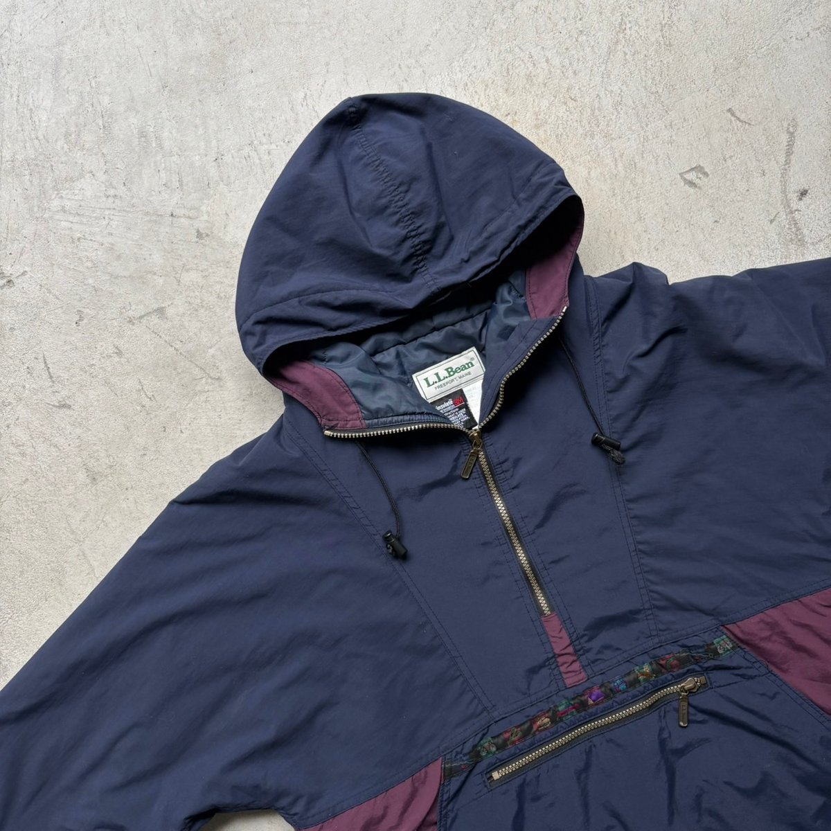 80s L.L.Bean Nylon anorak parker | sui & shara