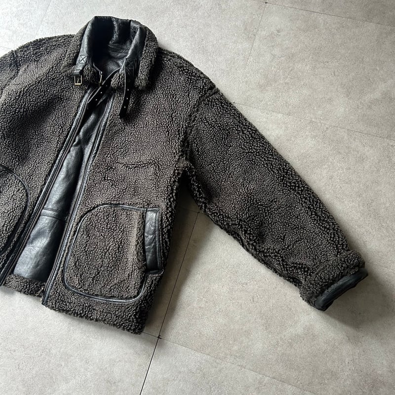 wilsons leather B-3 type flight jacket “reversi wilsons leather B-3 type flight jacket “reversi