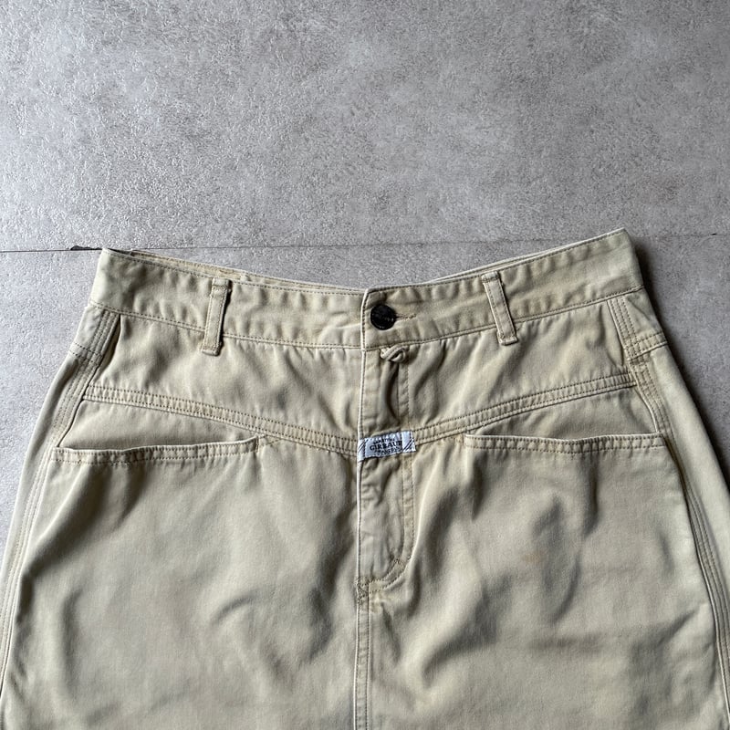 MARITHE.FRANCOIS.GIRBAUD・スカート Marithe Francois Girbaud Hem Design Long Skirt