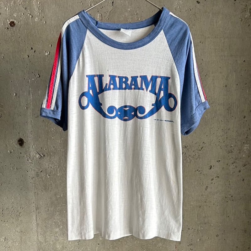 80sラグランTシャツALABAMAバンド84 80sラグランTシャツALABAMAバンド84 Vintage 1980s - Alabama