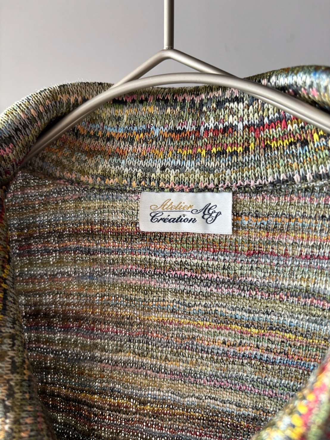 multicolored zip up knit tops | sui & shara