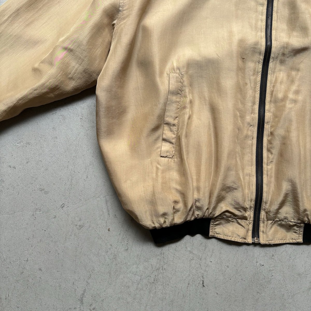ジャケット・アウター 90s vintage silk sible blouson il_fullxfull.3741230232_15ia.jpg