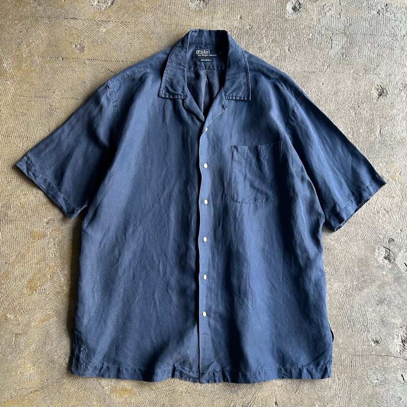 ゆ*ん様 Polo Ralph Lauren CALDWELL シルクリネン M 90's Polo Ralph Lauren 