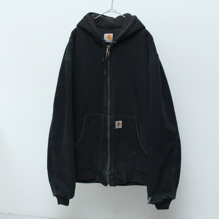 00s Carhartt active jacket "black" made in usa｜カーハート