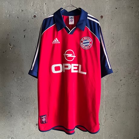 Adidas "FC Bayern München" 1999〜2001 Home game shirt