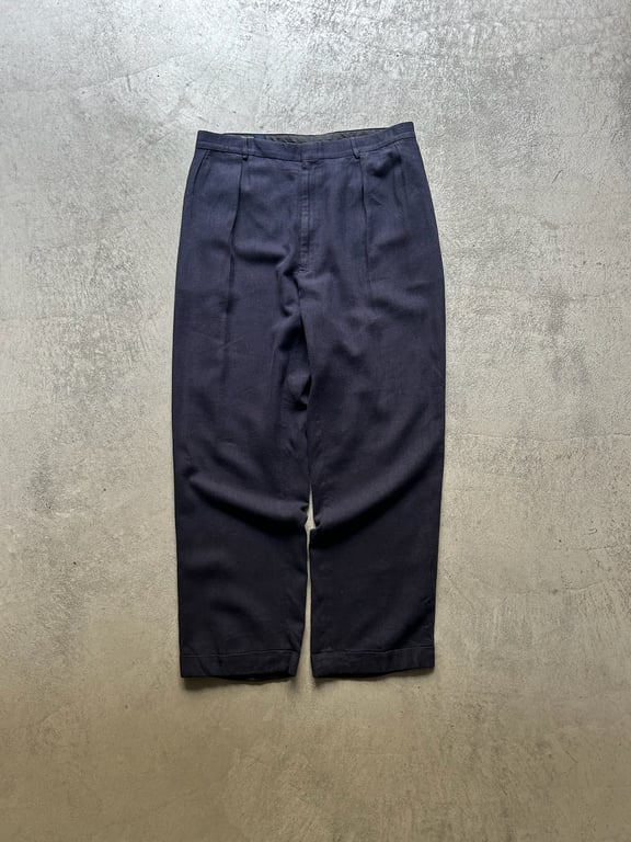 Ralph lauren linen×cotton slacks｜ラルフローレン