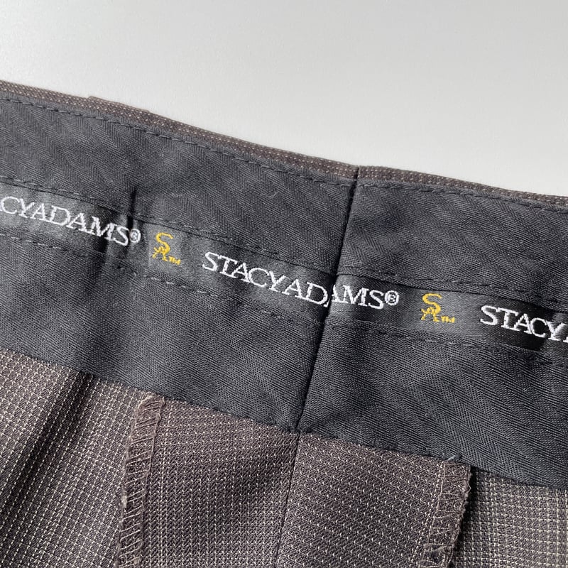SYACY ADAMS plaid 4tuck wide slacks | sui & shara