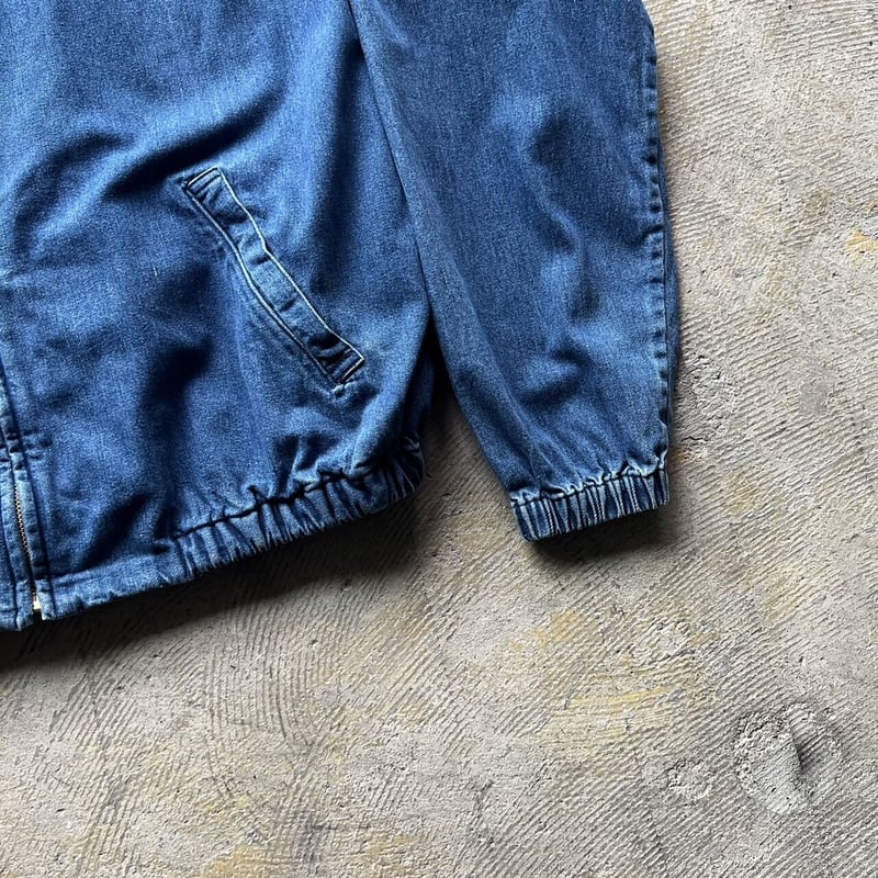 POLO by RALPH LAUREN 80s ハリントンジャケット　m91 Vtg 80/90s Polo Ralph Lauren Denim Harrington Jacket Bomber