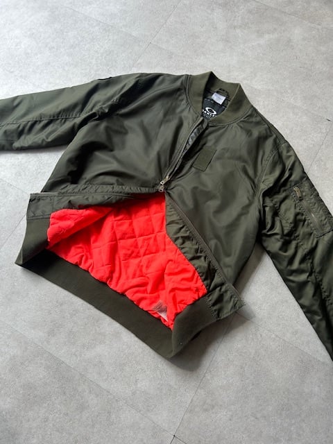 Oakley MA-1ジャケット　メンズ　(L) OAKLEY ブルゾン メンズ アウター オークリー MA-1タイプ