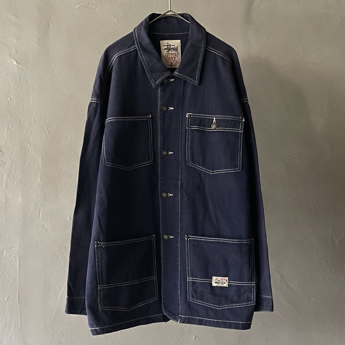 90s Stussy cotton coverall | sui & shara 90s Stussy cotton coverall | sui & shara