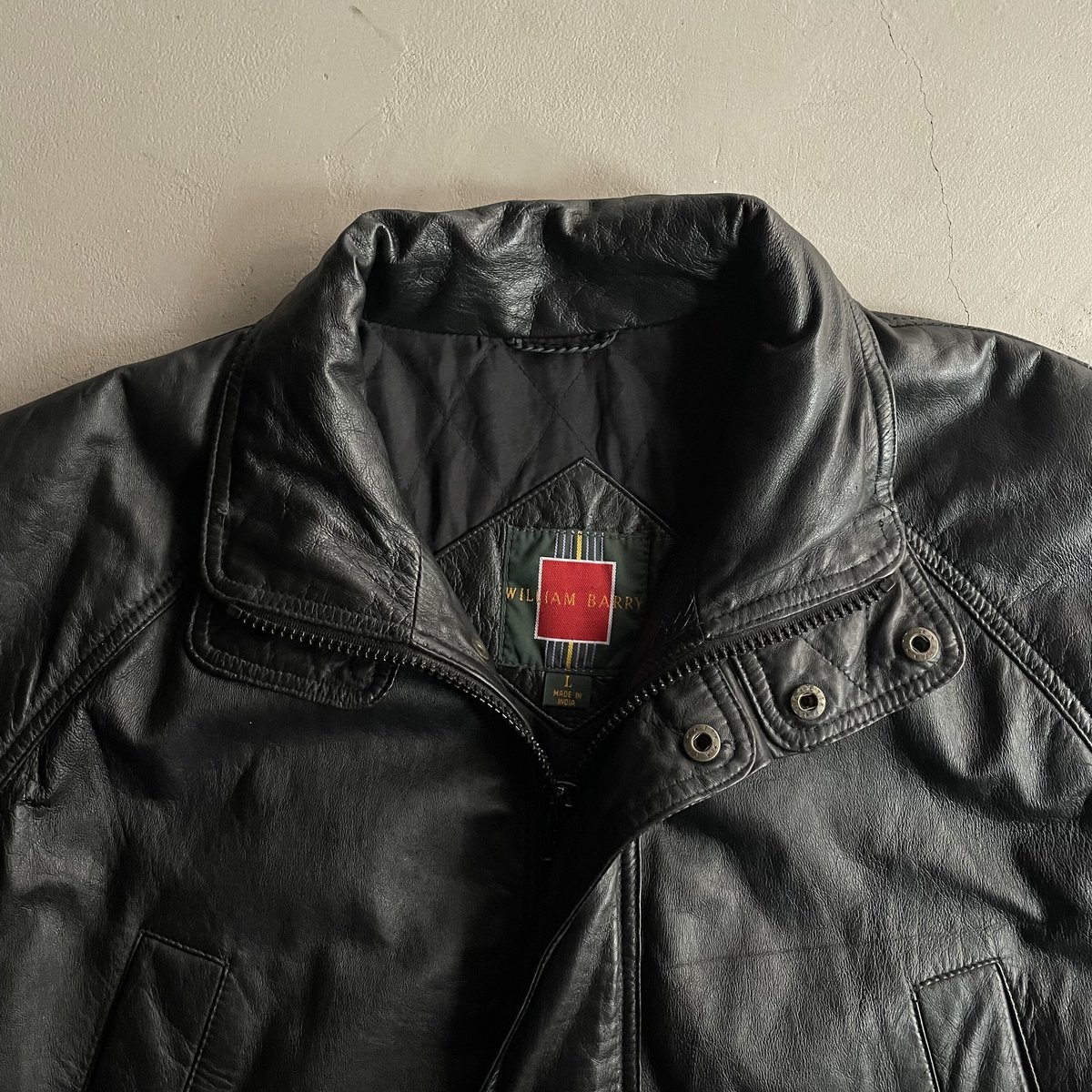 90s William barry design leather jacket | sui & 90s William barry design leather jacket | sui &