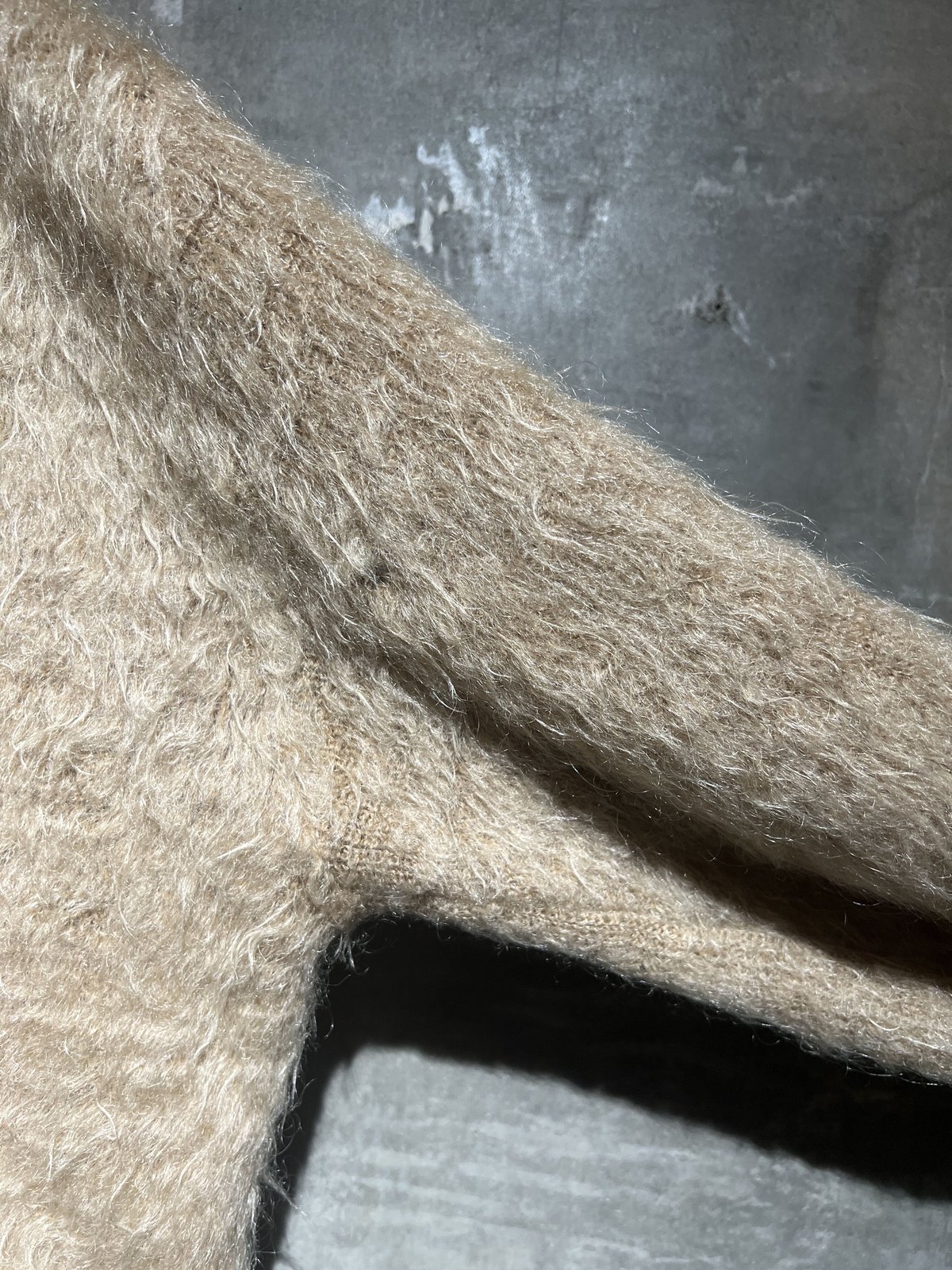 60s Mcgregor ''Powder Snow'' shaggy mohair kni 60s Mcgregor ''Powder Snow'' shaggy mohair kni