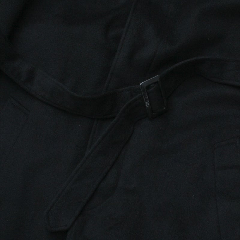 90s Wool/cashmere balmacaan coat made in italy