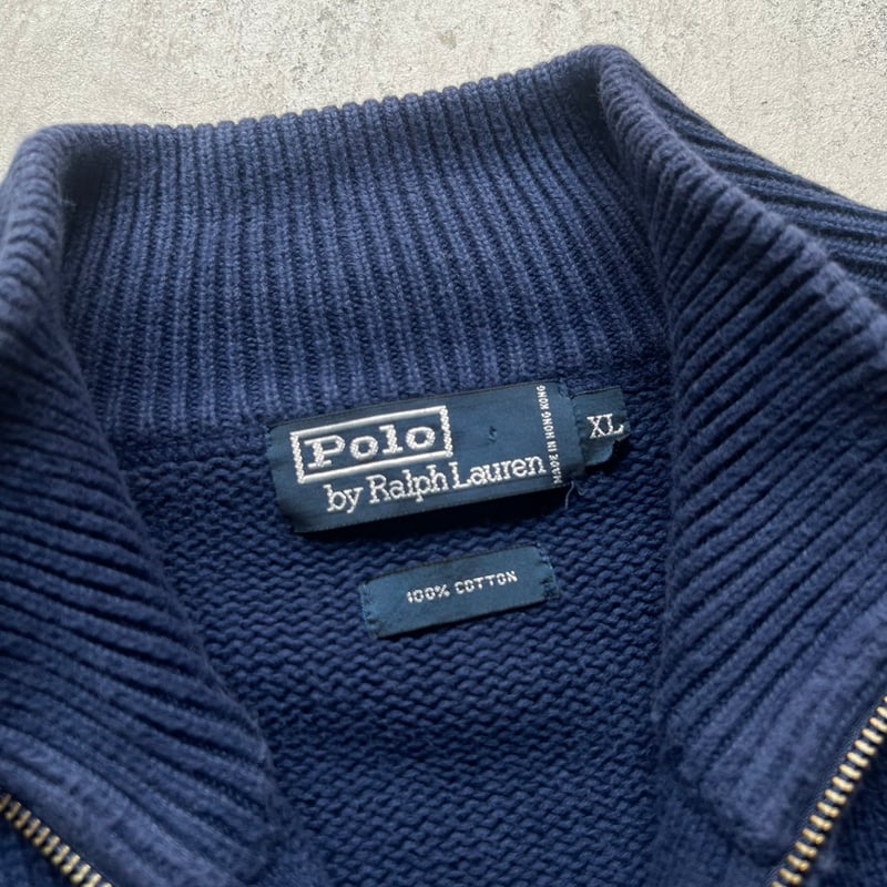 まえちゃん！Polo Ralph Lauren ネイビー ドライバー長袖ニット POLO RALPH LAUREN - 山ちゃんさん専用、ラルフローレン ポロ