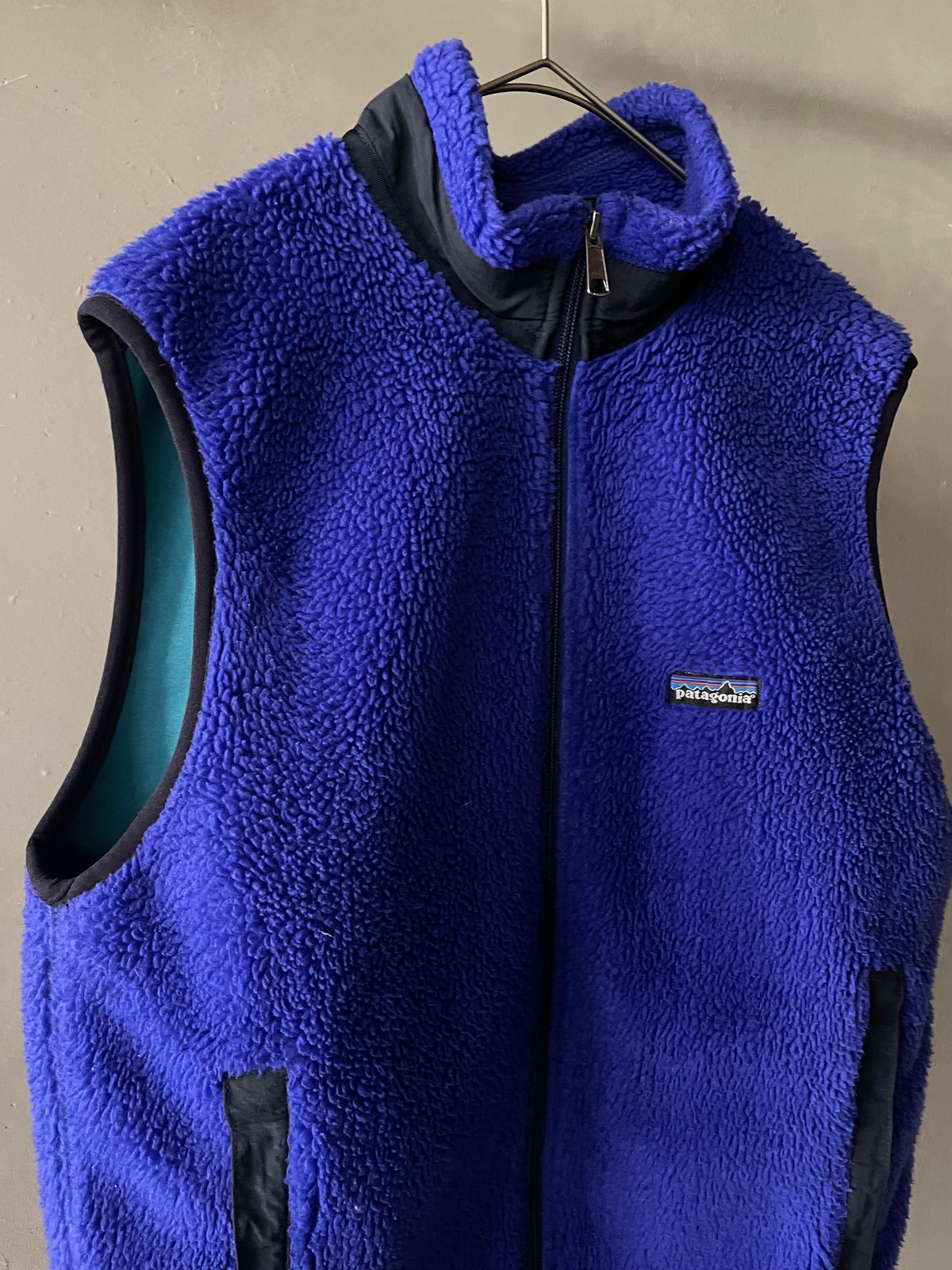 90s USA製 Patagonia Retro X vest ブルー 青 L 90s USA製 Patagonia Retro X vest ブルー 青 L usa製 パタゴニア