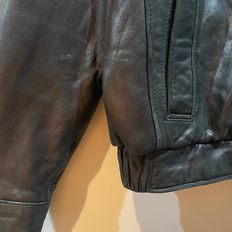 Dockers leather jacket | sui & shara