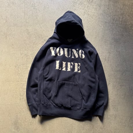 80s Champion reverse weave "YOUNG LIFE"