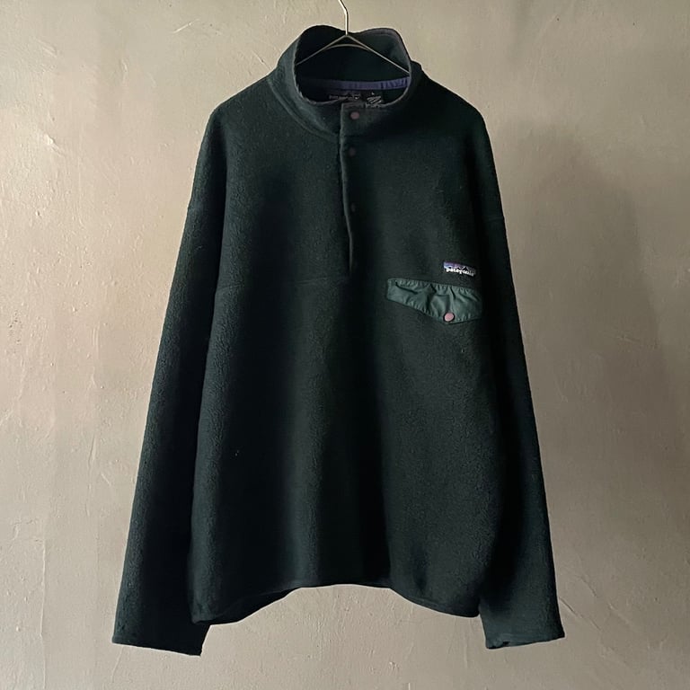 90s Patagonia snap-t ″Hunter green″｜パタゴニア