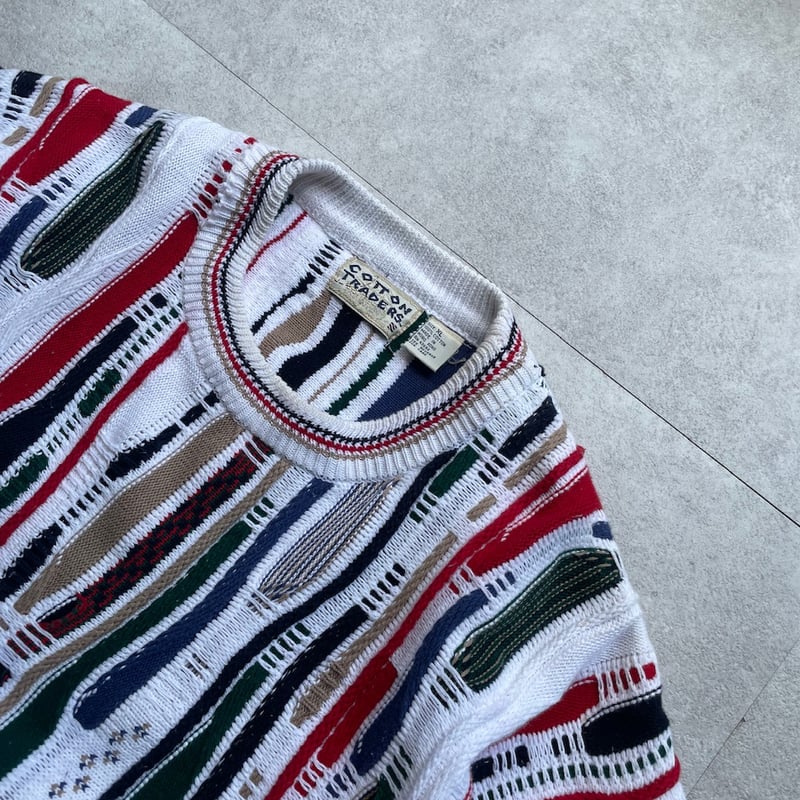 90s COTTON TRADERS 3D knit | sui & shara