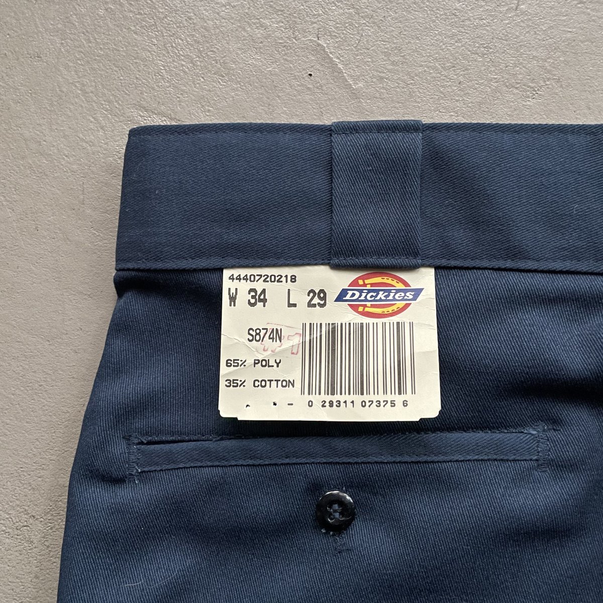 80s Dickies 874 work pants made in USA ''navy'' 80s Dickies 874 work pants made in USA ''navy''