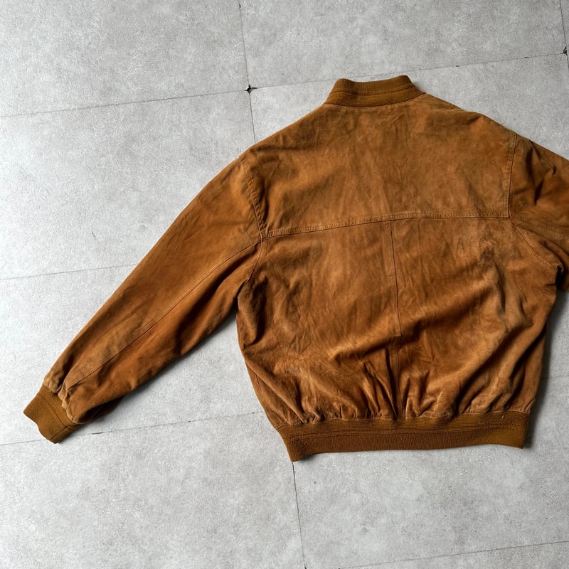suede leather blouson | sui & shara