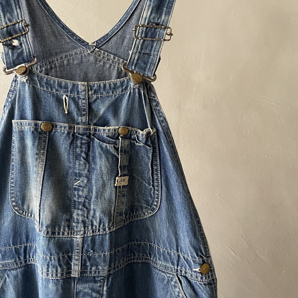70s Lee Denim Overall デニムオーバーオール MATIN » Blog Archive » 1960-70s LEE VINTAGE DENIM OVERALL