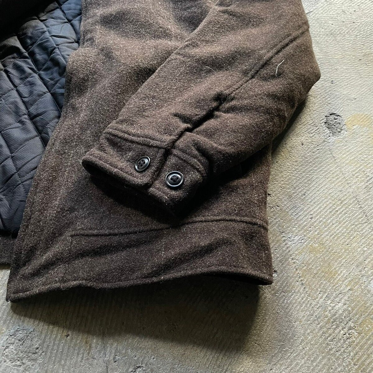 90's old GAP wool zip-up jacket | sui & shara 90's old GAP wool zip-up jacket | sui & shara