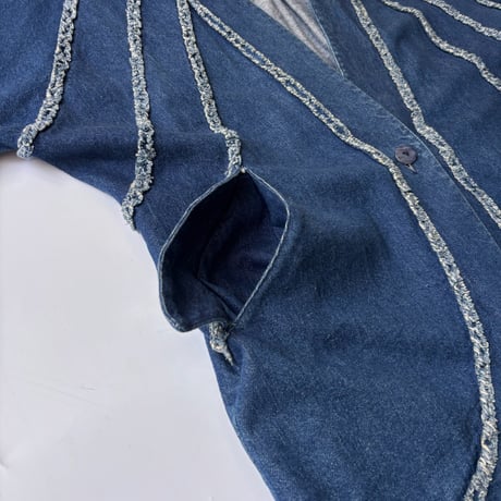 90s design denim jacket