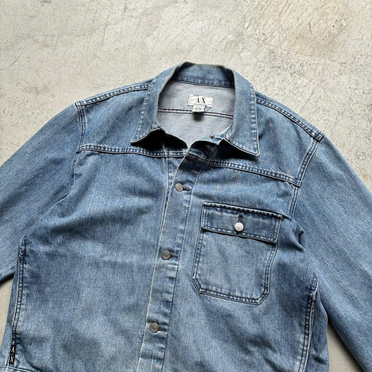 90s Armani Exchange 506XX type denim jacket | s 90s Armani Exchange 506XX type denim jacket | s