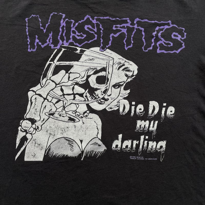 トップス 90s MISFITS vintage tee MISFITS 90s vintage bootleg T-shirt | 無無