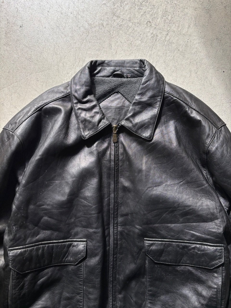 Roundtree&yorke lamb leather jacket | sui & shara