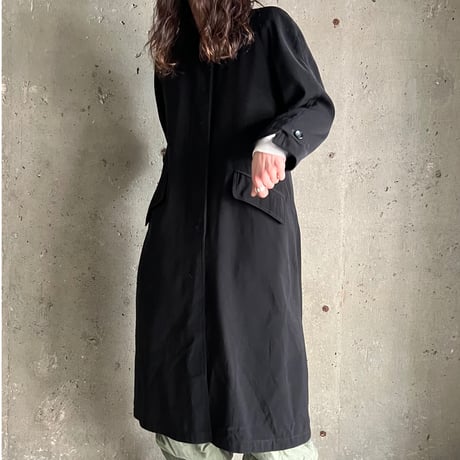 Hermès by 固 Martin Margiela Balmacaan Coat