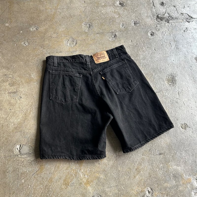 90's Levi's 550 denim shorts 