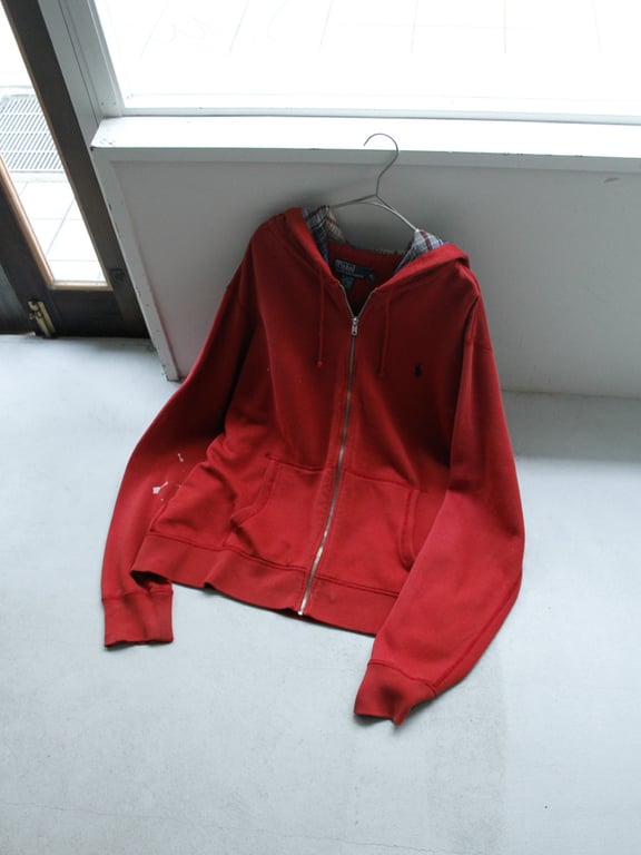 90s Ralph lauren zip up sweat hoodie｜ラルフローレン