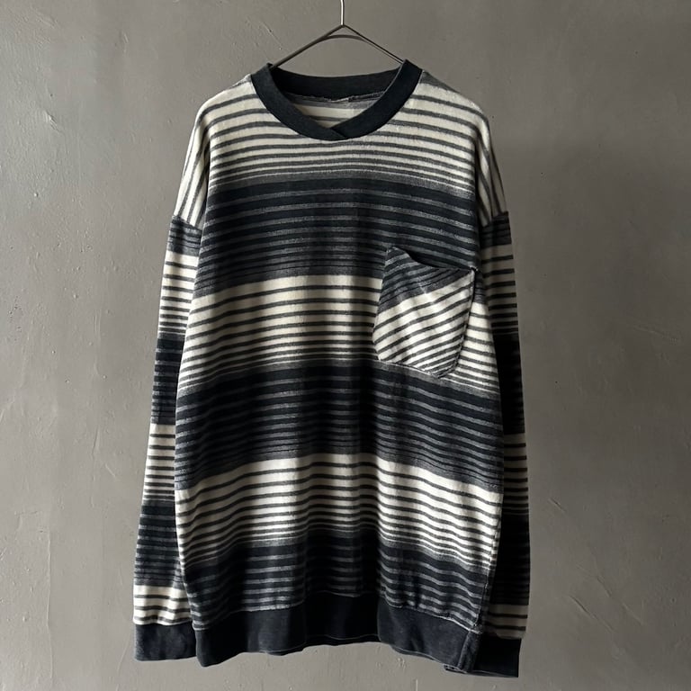ロンT(Striped pile tops)